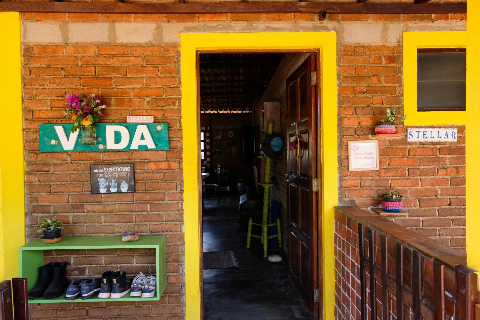 Chale Com Vista Privilegiada Pilões de Dentro Buitenkant foto